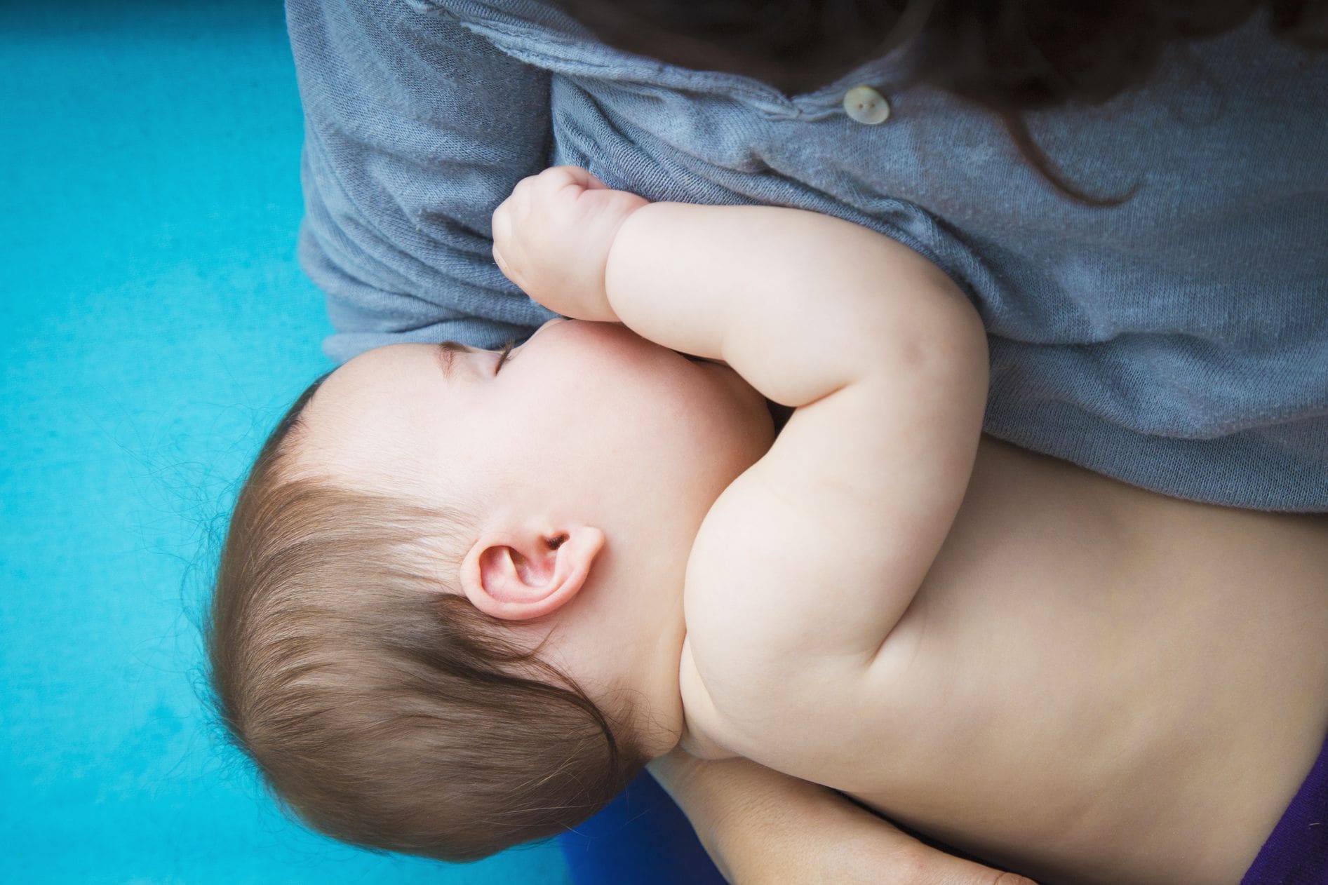 Breastfeeding feeds good gut bacteria to infants
