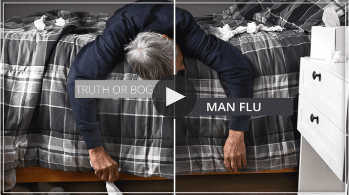 Man flu – fact or fiction?