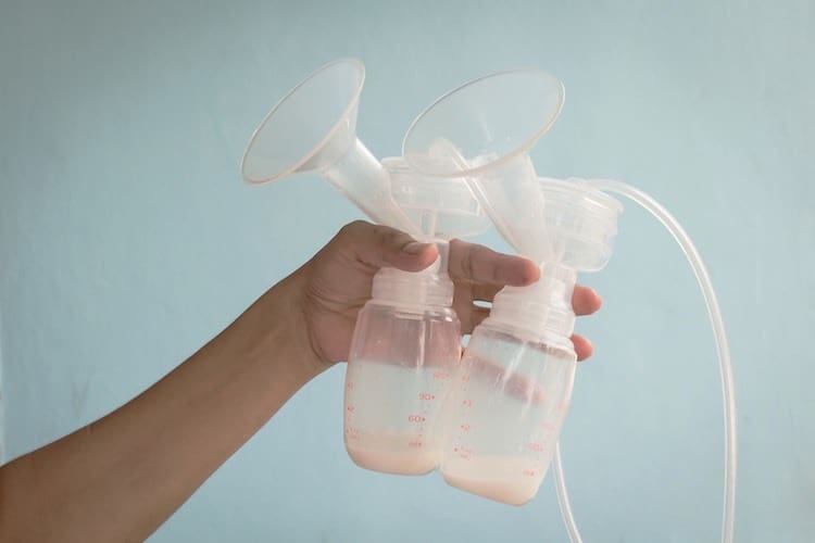 Breast milk expressing
