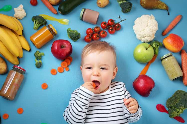 Never too early to start kids eating healthily