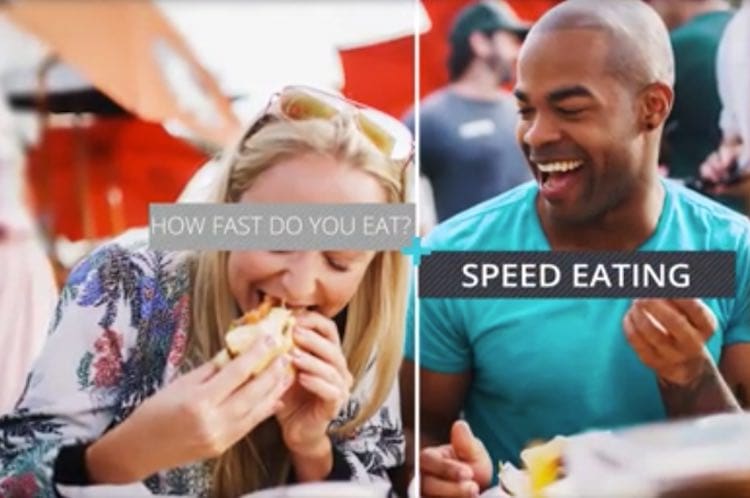 Video: Fast eating is a health hazard