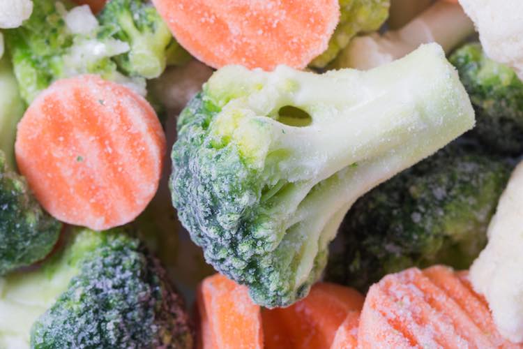 Frozen fruit and veg in your freezer boosts consumption