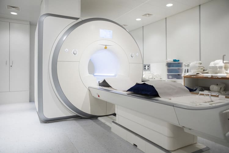 MRI scan: magnetic resonance imaging
