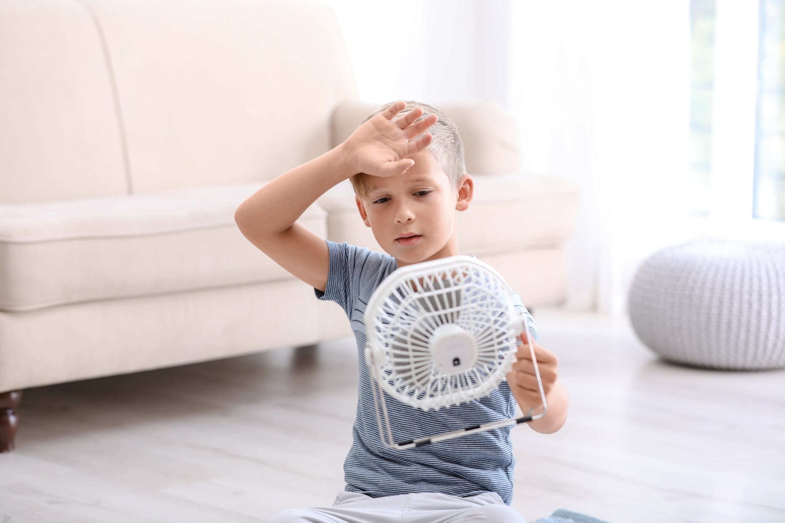 Are our kids too hot to move?