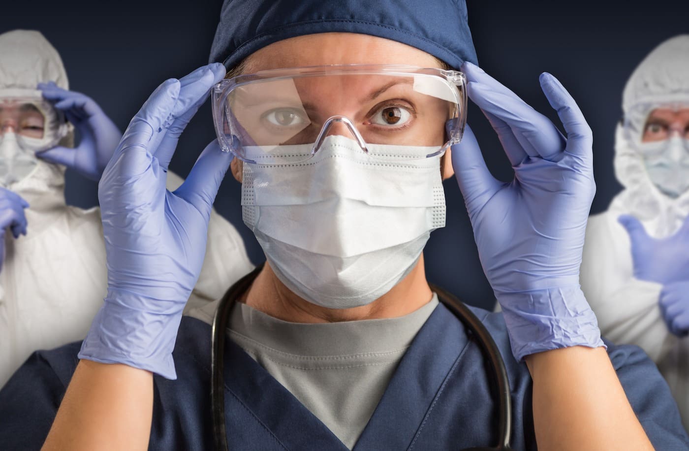 Should practice staff be wearing COVID-19 personal protective equipment (PPE)?